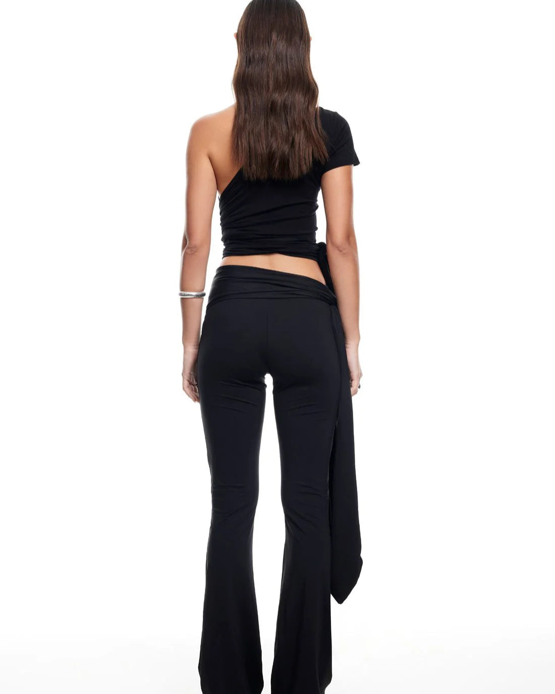 Cocoon Wrap Top - Onyx