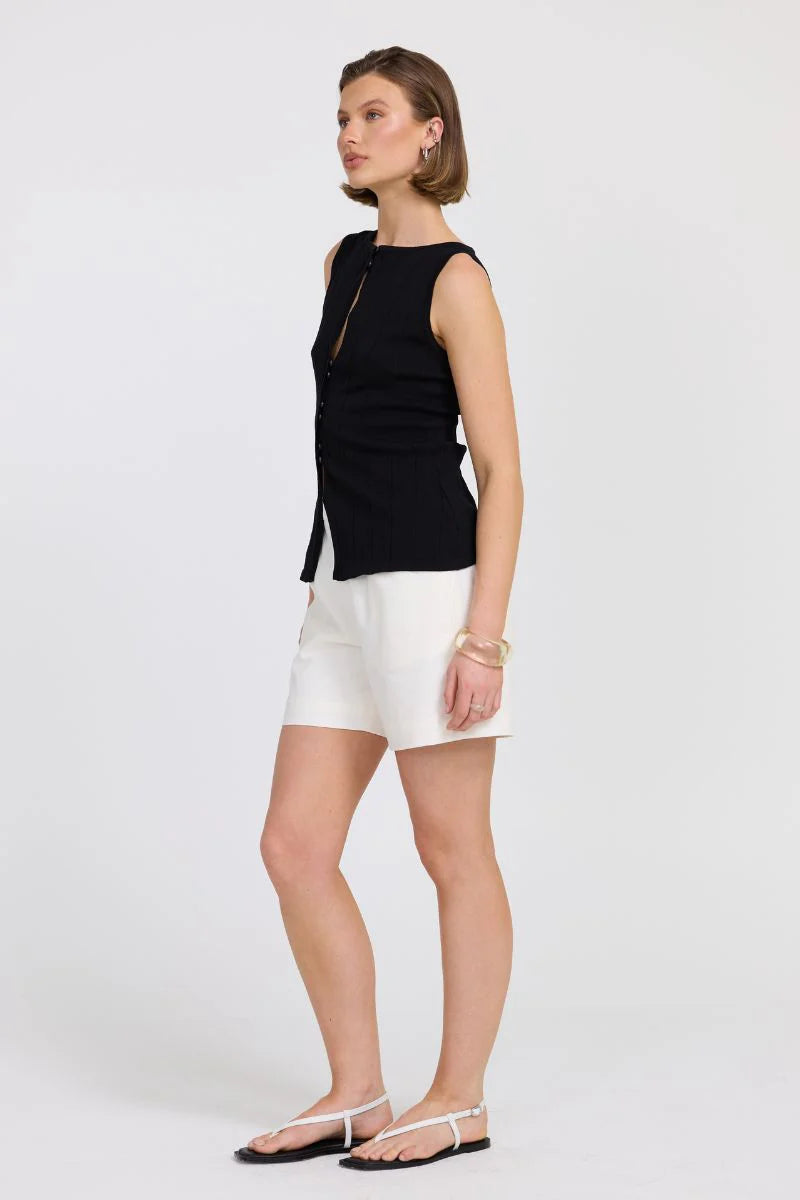 Tranquil Knit Top - Black