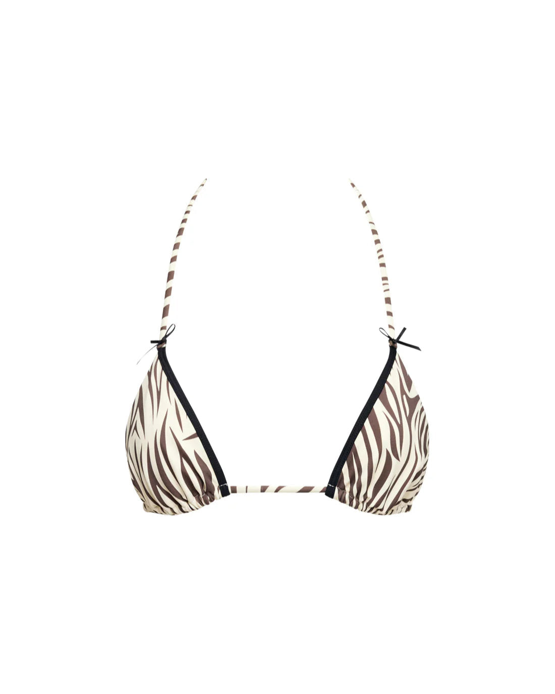 Gisele Tie Top - Zebra