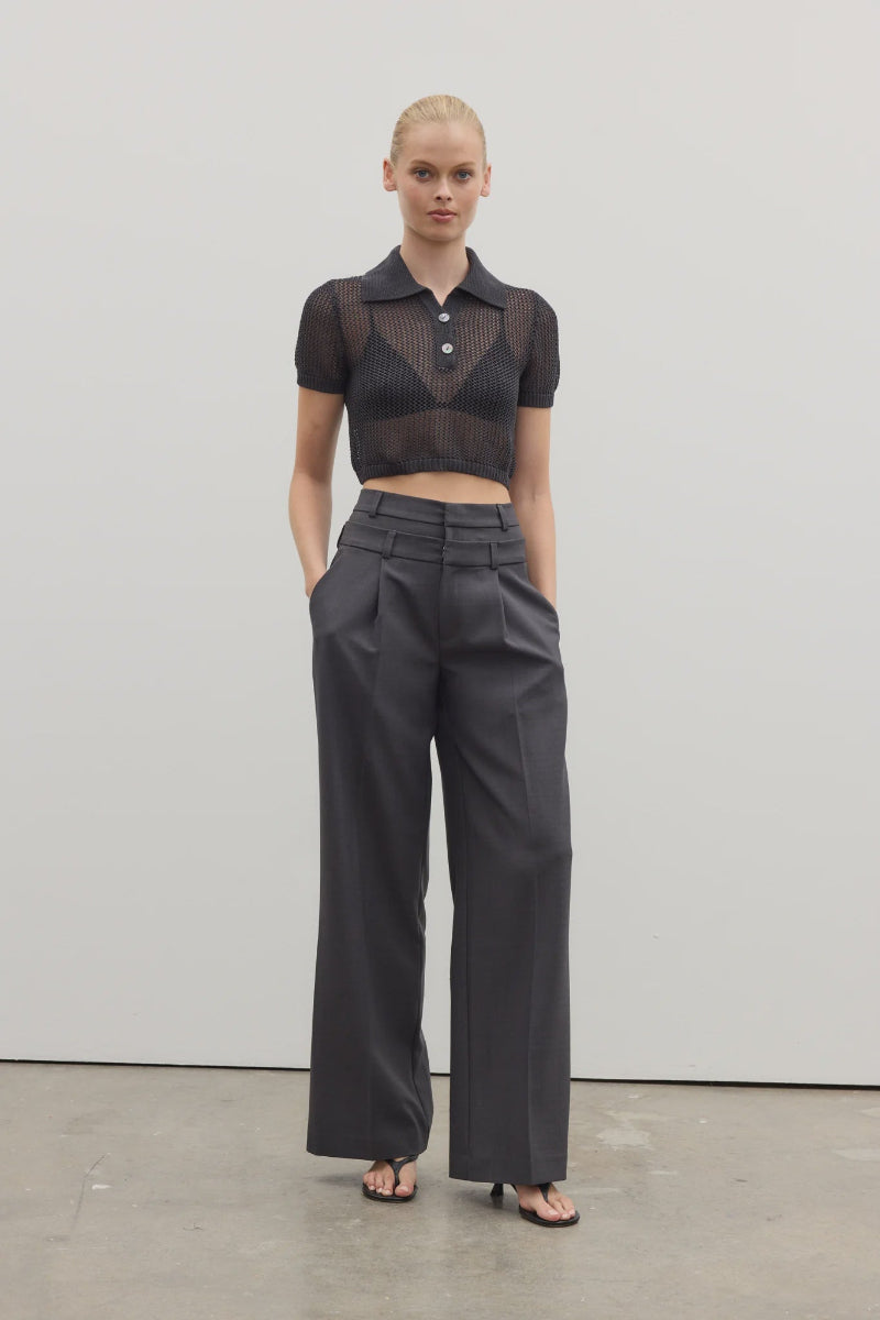 Isabel Pant - Charcoal Grey
