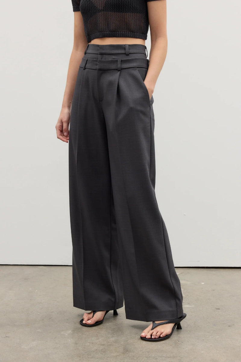 Isabel Pant - Charcoal Grey