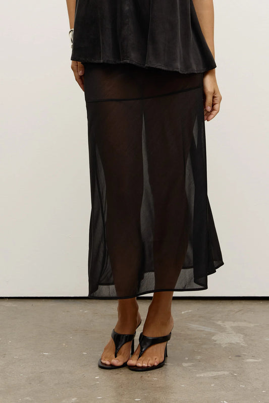 GEORGIE SKIRT - BLACK