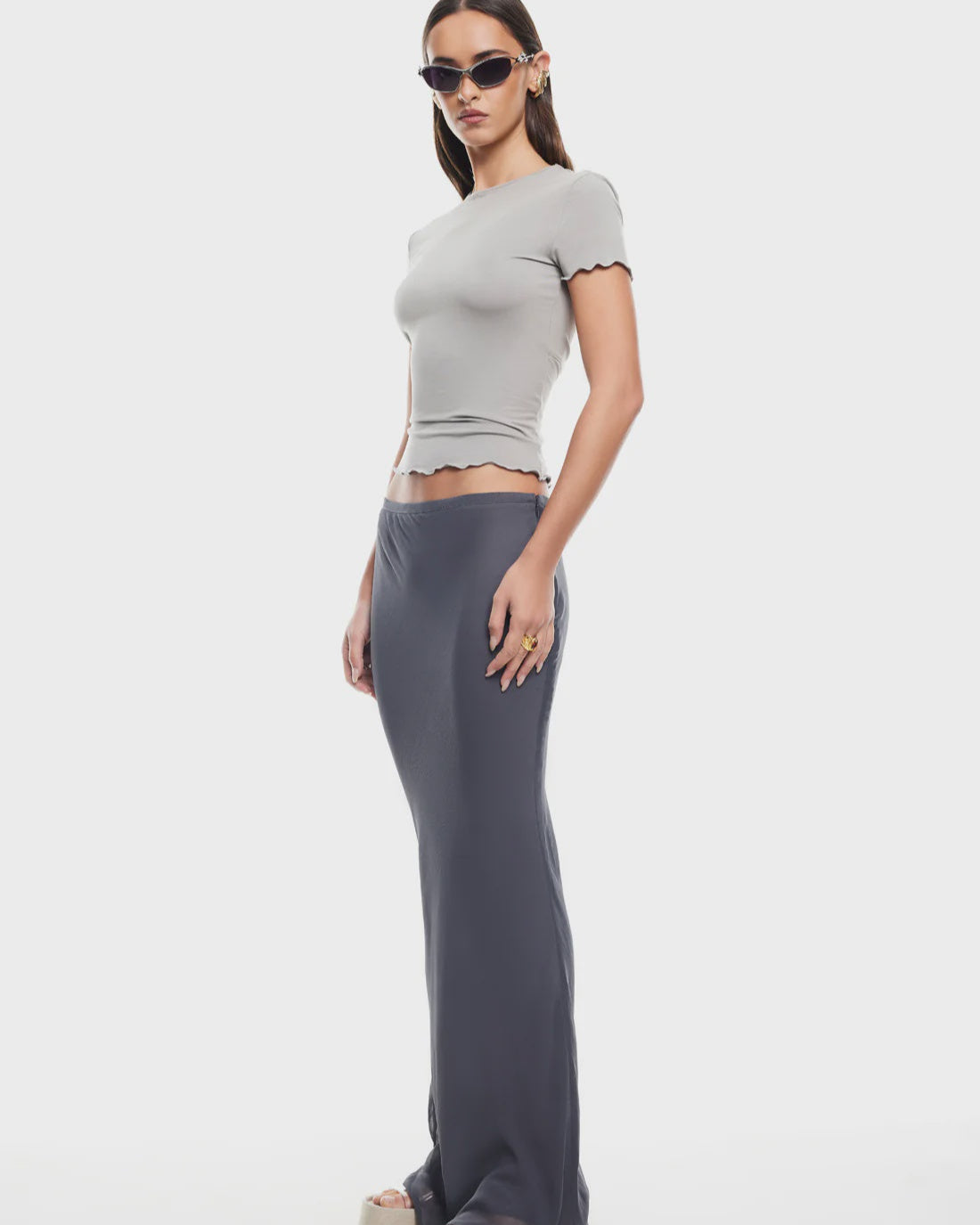 Endless Maxi Skirt - Dark Olive
