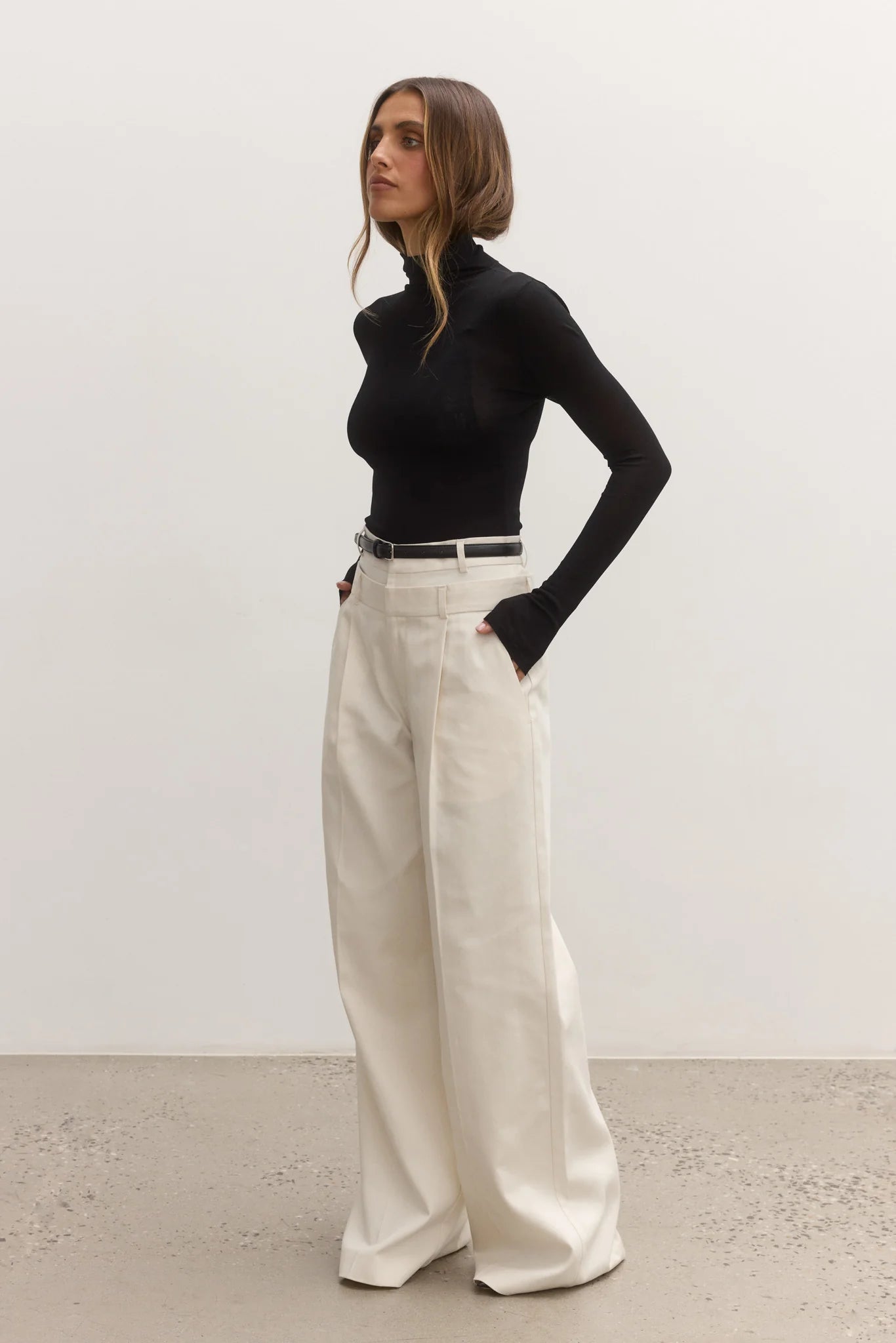ISABEL PANT - STONE