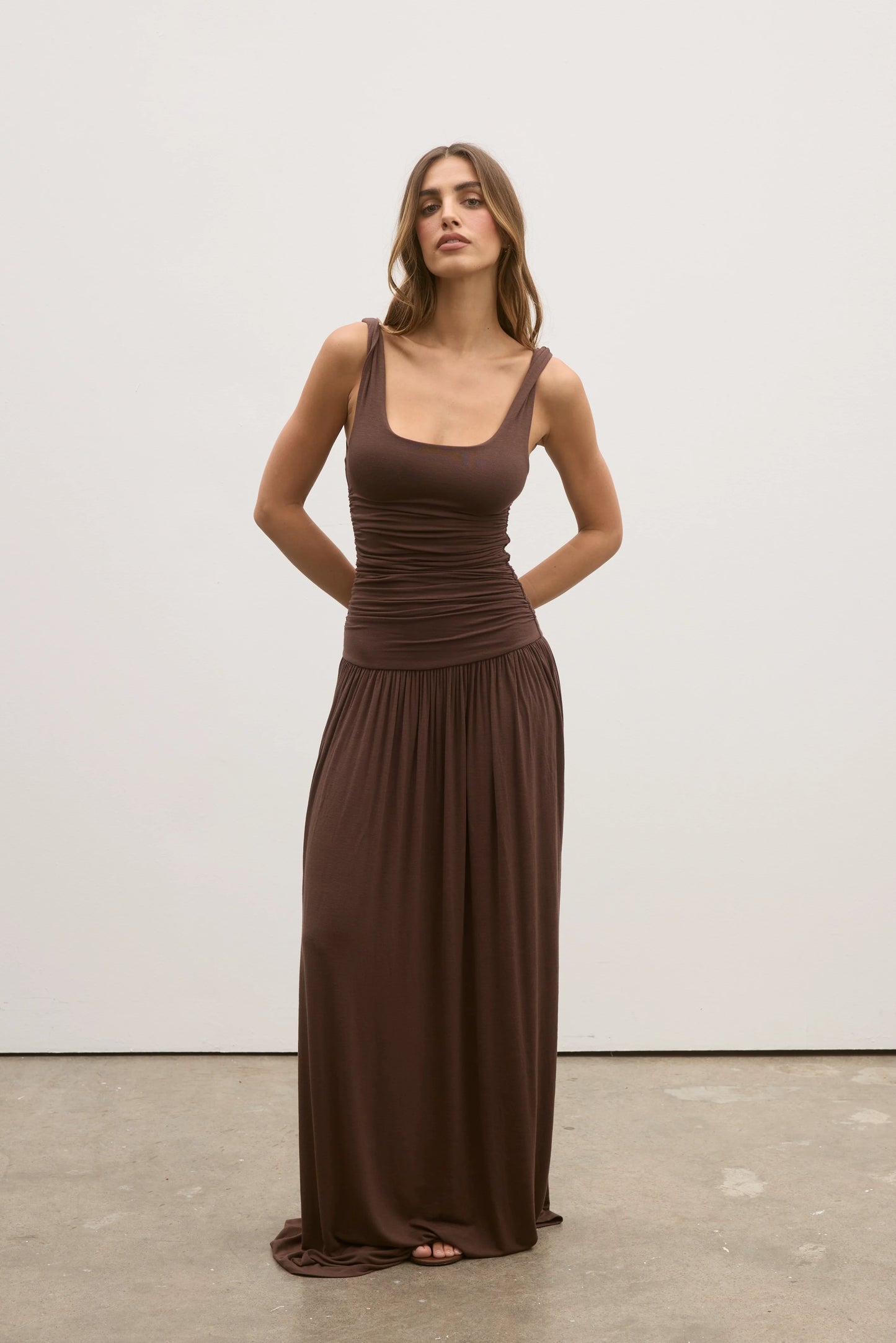 Lyra Dress - Chocolate