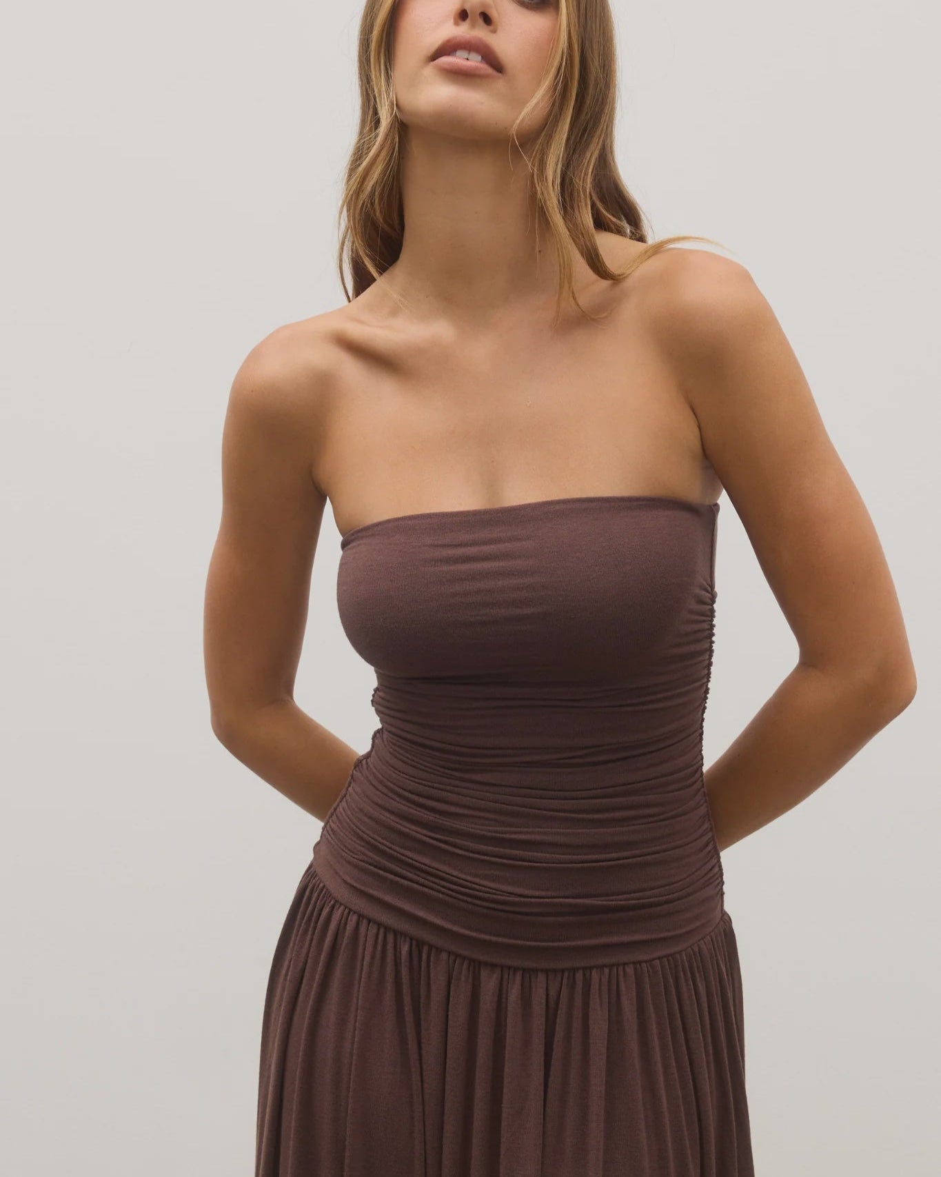 Leah Dress - Chocolate