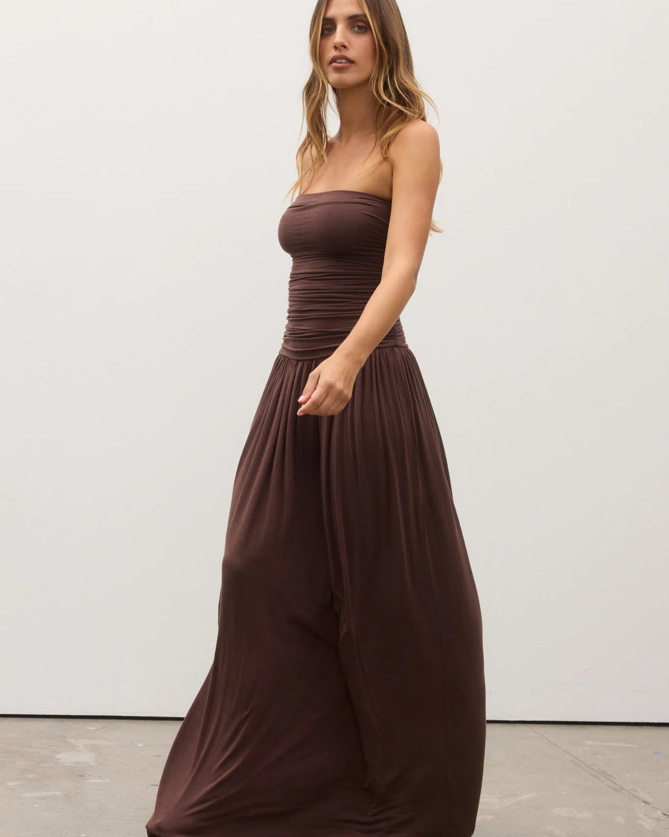 Leah Dress - Chocolate