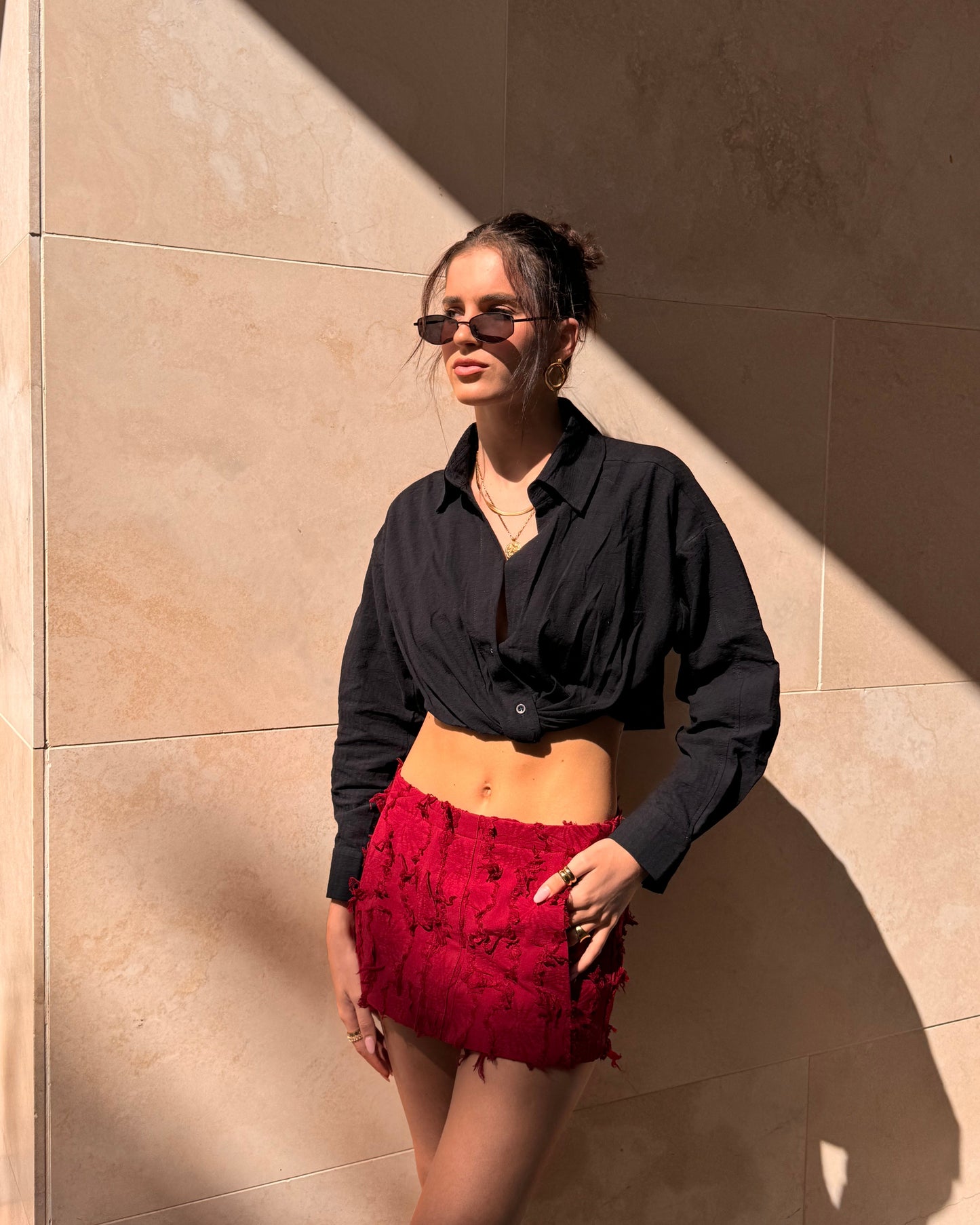 Holly Skort - Wine