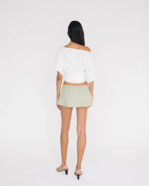 Micro Skort - Pistachio