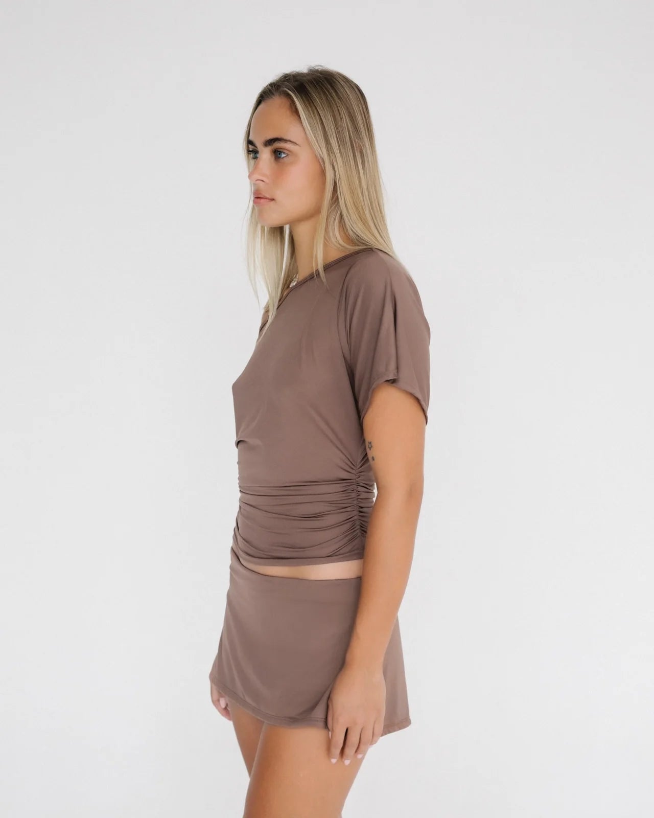 Micro Skort - Cacao
