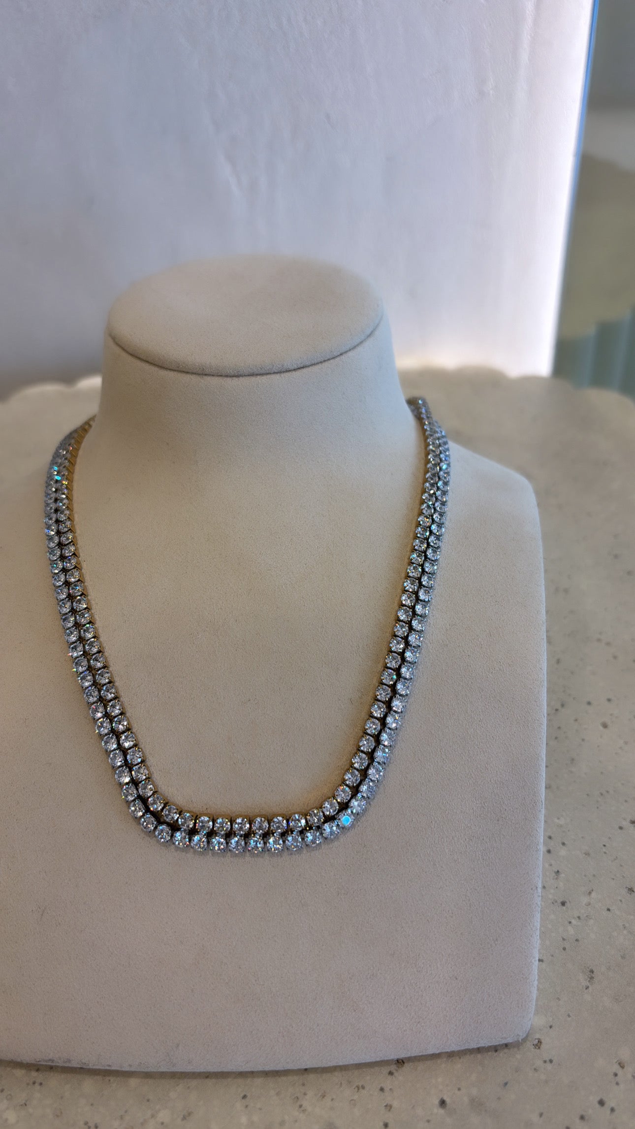 Celeste Tennis Necklace