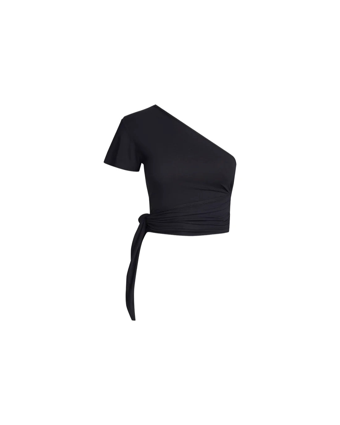 Cocoon Wrap Top - Onyx