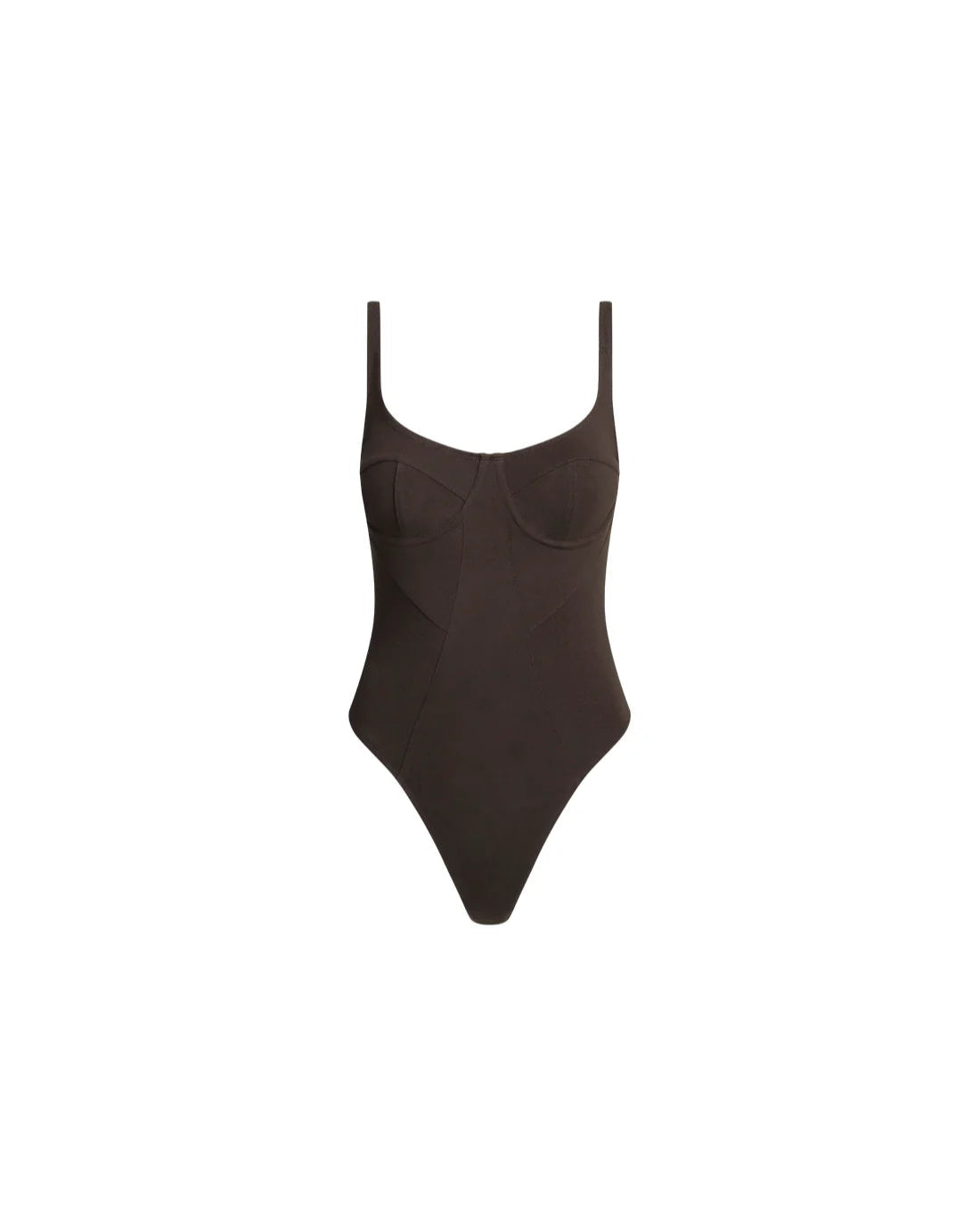Je Taime Bodysuit - Chocolate