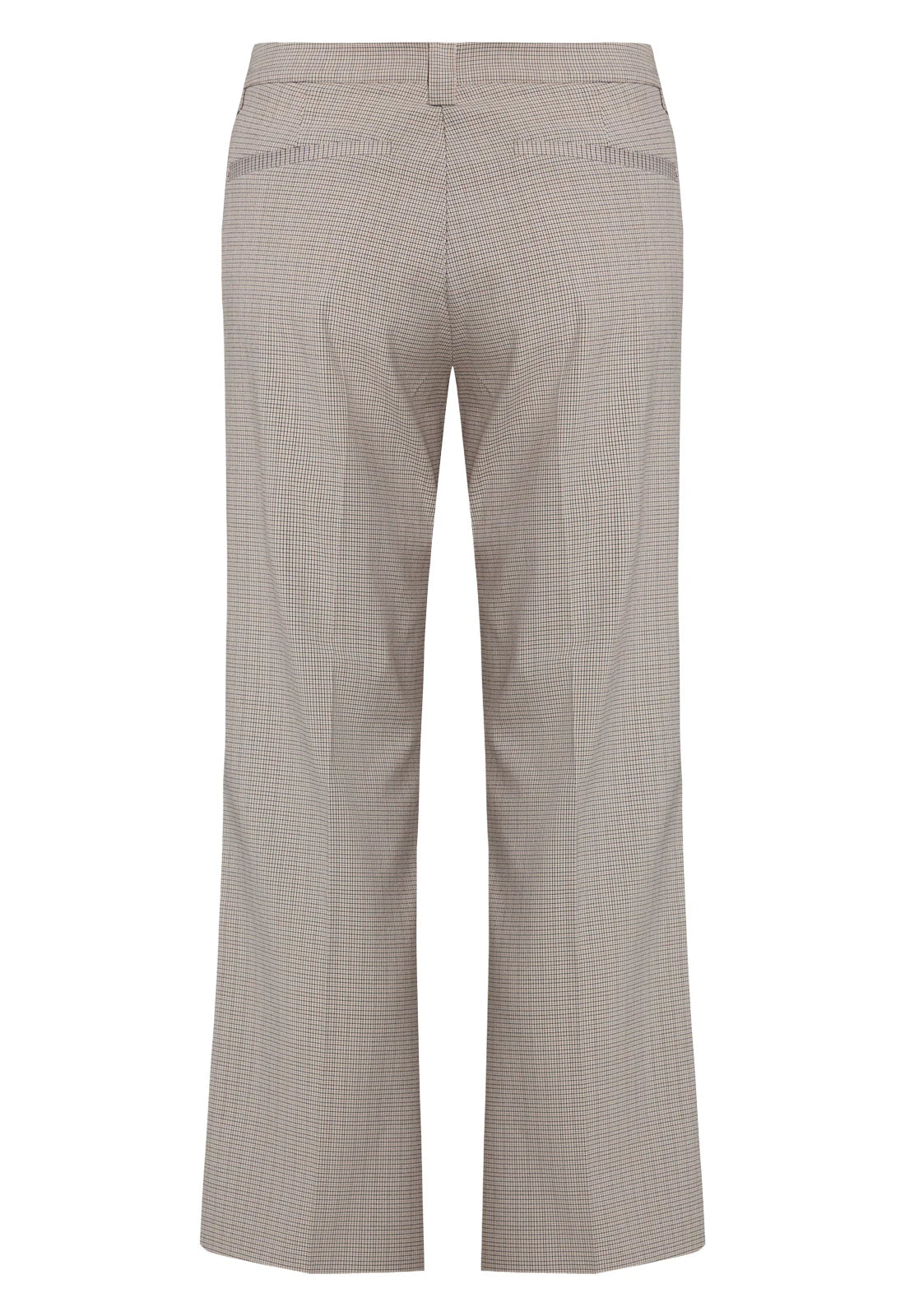 Bessette Pant - Beige Gingham