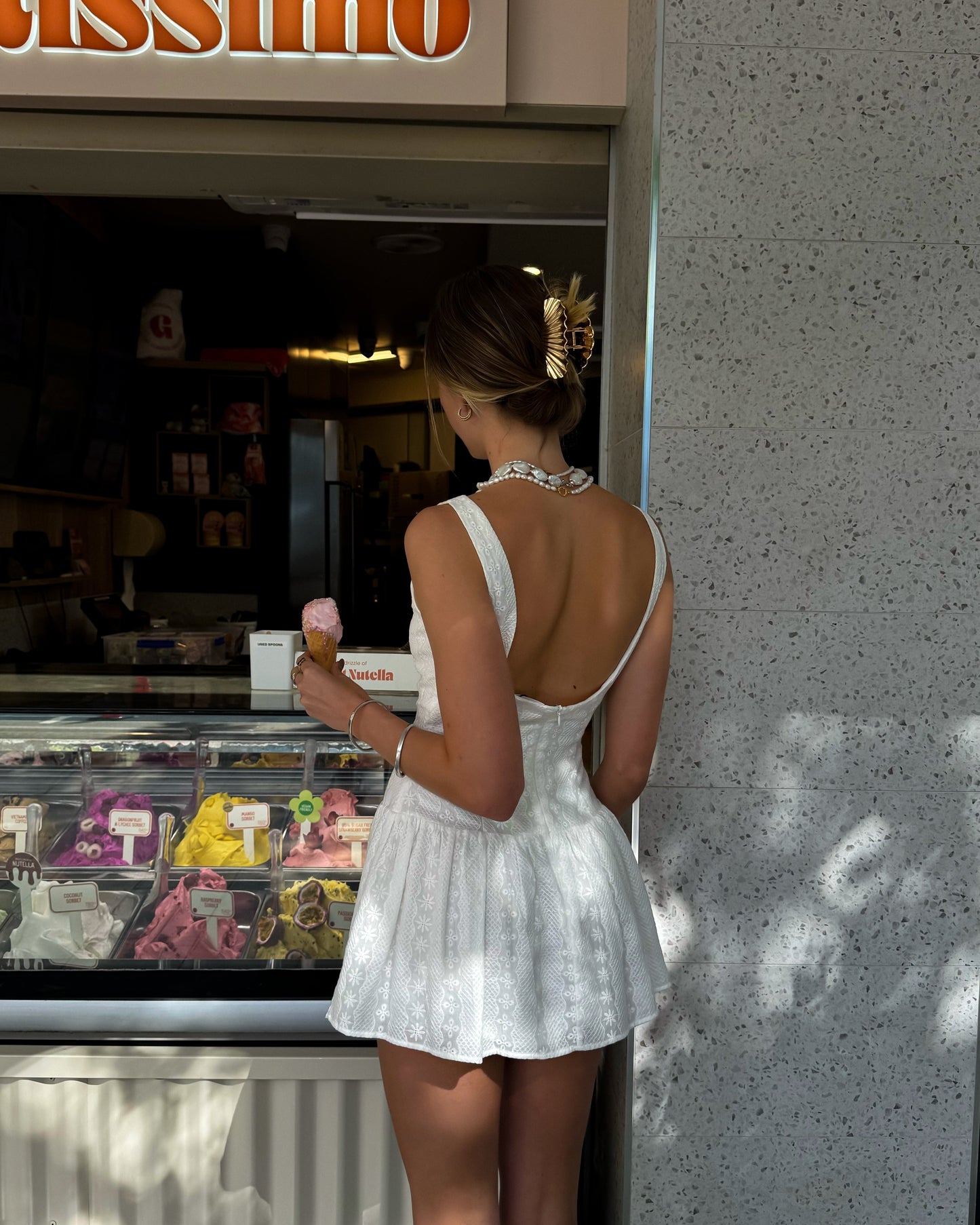 Stella Dress - Ivory