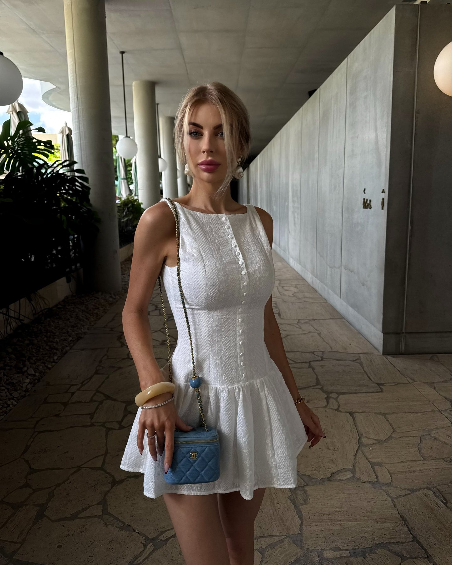 Stella Dress - Ivory