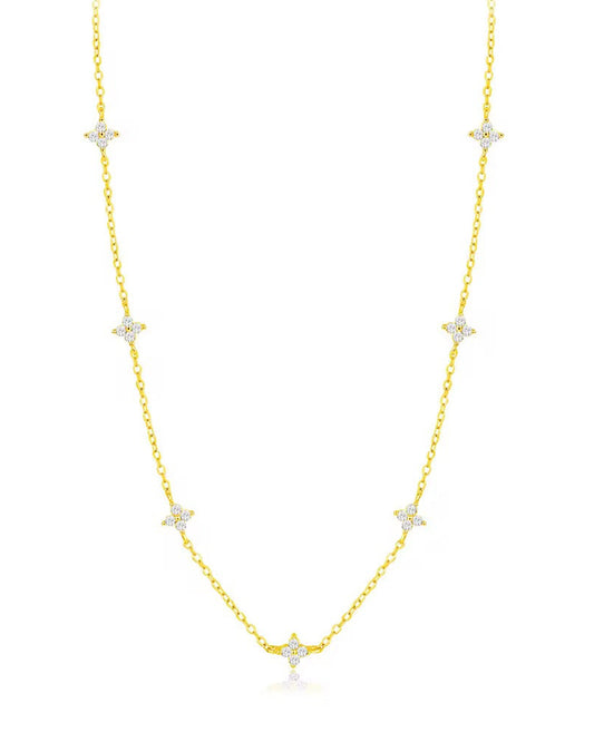 Fine Clover Necklace