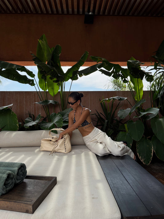 Isla Triangle Top - Onyx