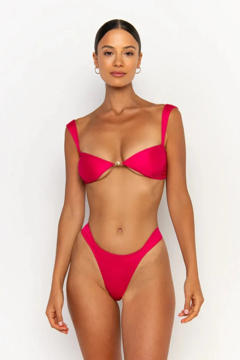 SORIYA TOP - MAGENTA