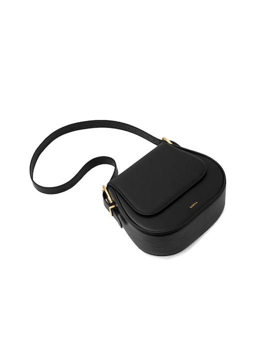 The Elias Saddle Bag - Black