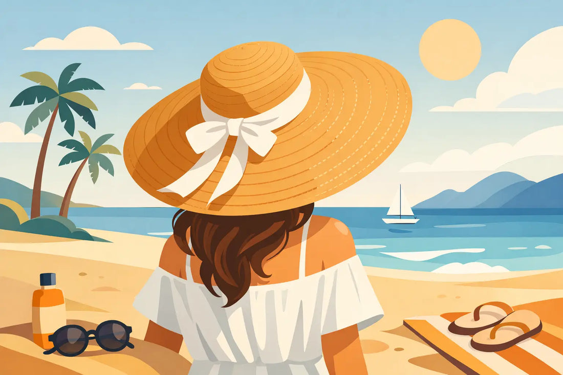Women’s Oversized Beach Hats That Elevate Summer