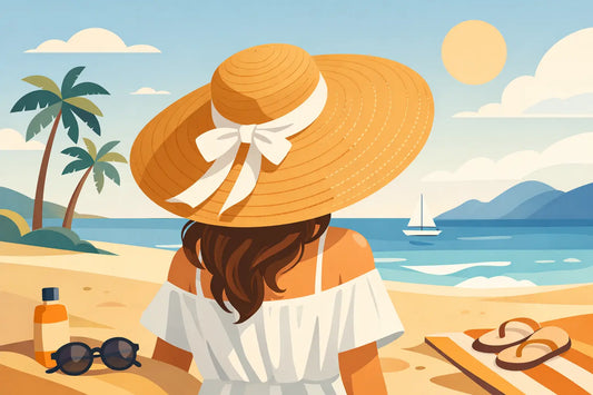 Women’s Oversized Beach Hats That Elevate Summer
