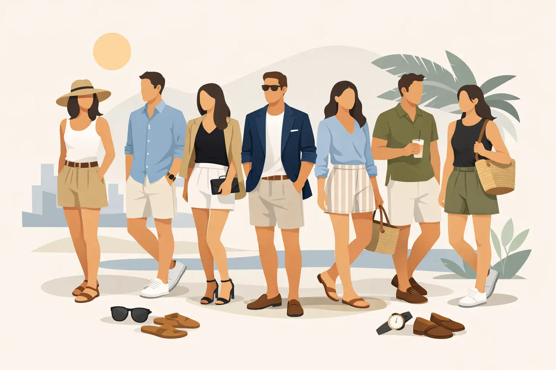 How to Wear Linen Shorts: 7 Polished Outfit Ideas