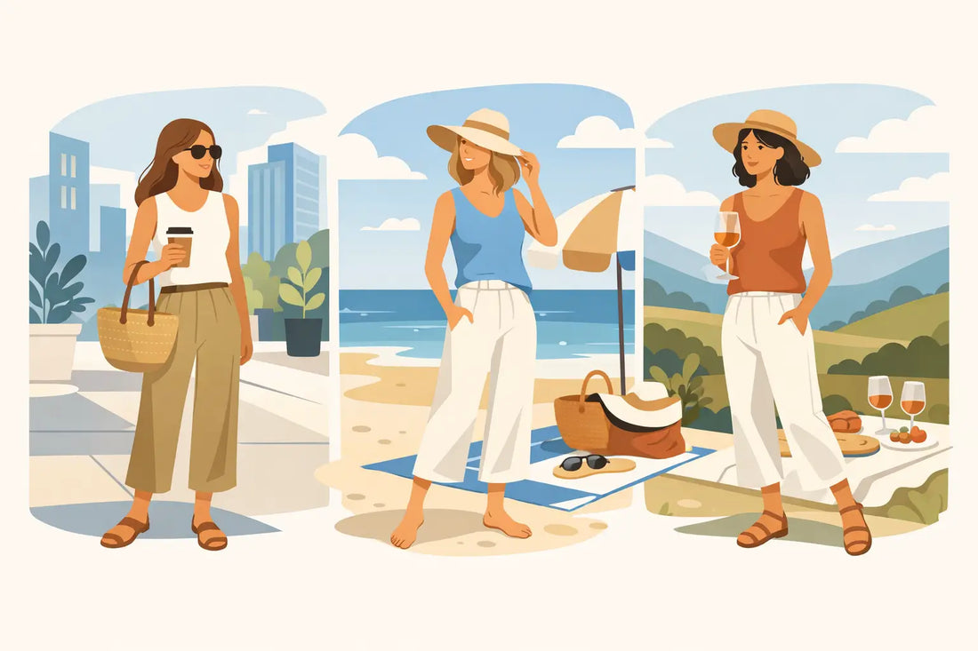 Linen Pants Outfits for Every Summer Plan