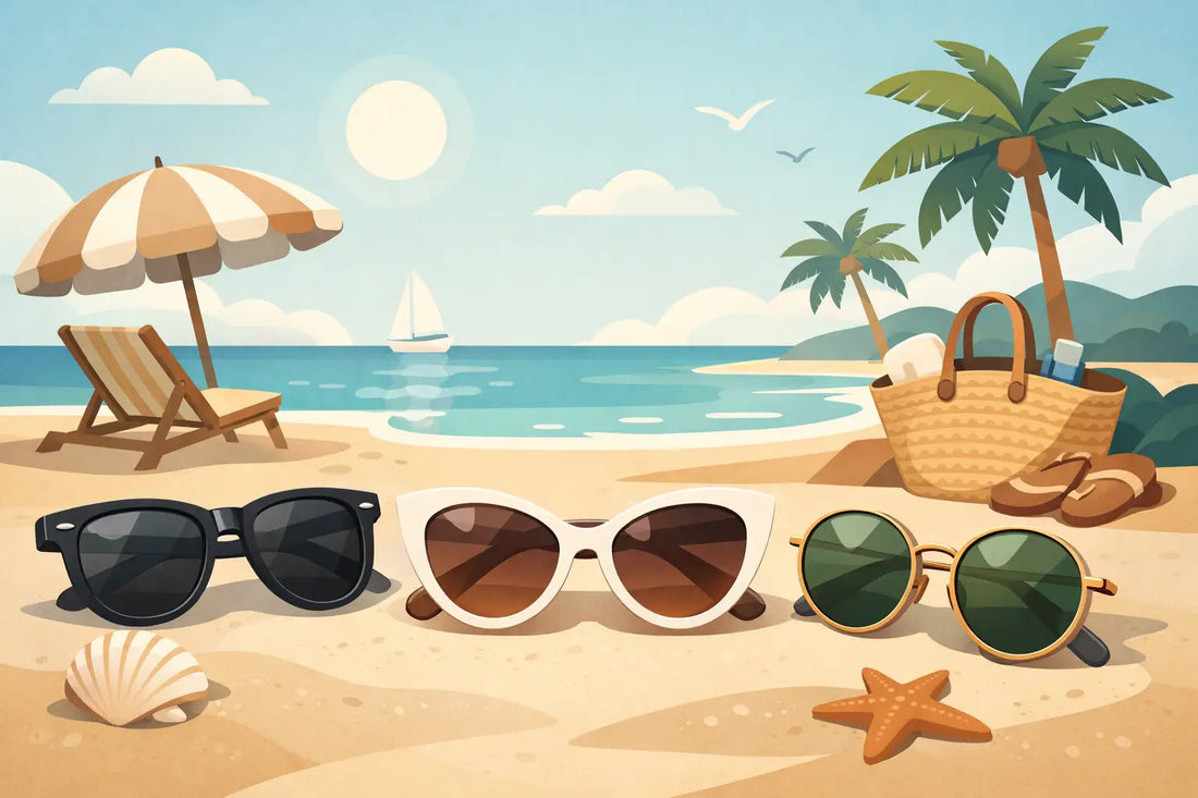 Best Sunglasses for Beach Vacations, Styled