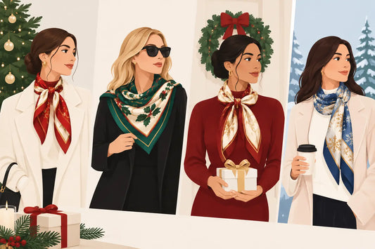 How to Style Silk Scarves for Every Holiday Look