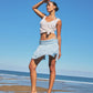 Fleur Two-Way Skirt - Blue