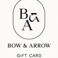 Bow and Arrow Gift Card