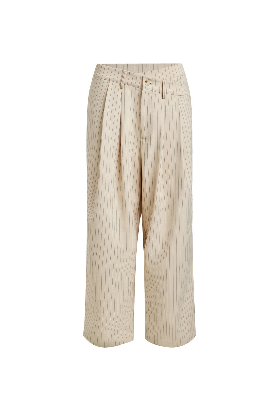 La Mesa Pant - Cream Pinstripe