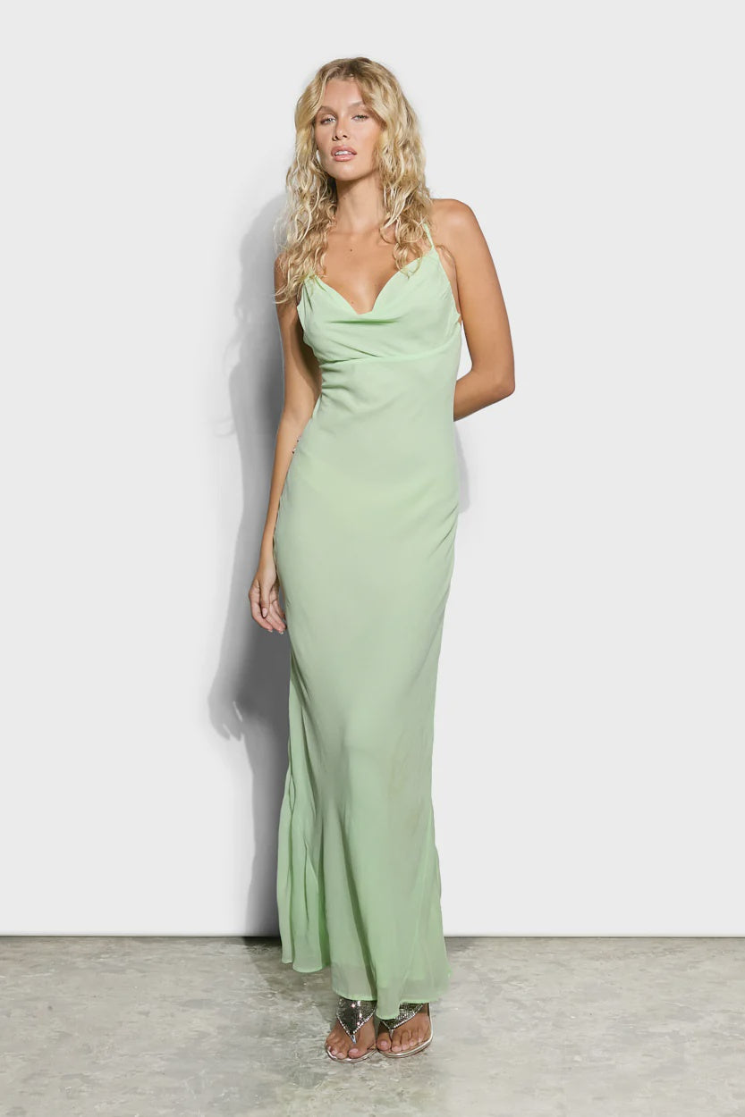 Stella Maxi Dress - Patina Green