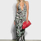 Leni Maxi Dress - Zebra