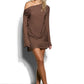 Chloe Mini Skirt - Mocha
