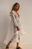 Alice Sheer Maxi Dress - White
