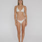 Concha Bikini Top - White