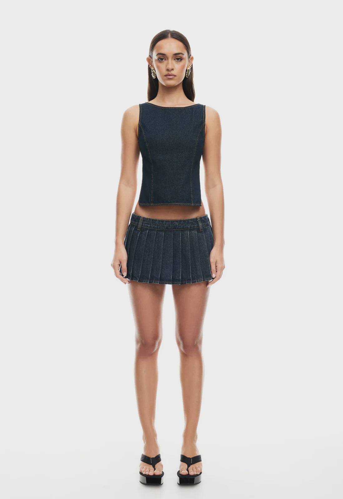 Rider Mini Skort - Indigo