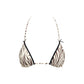 Gisele Tie Top - Zebra