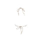 Gisele Tie Top - Zebra