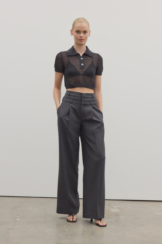 Isabel Pant - Charcoal Grey