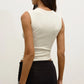 REGAN TOP - OFF WHITE
