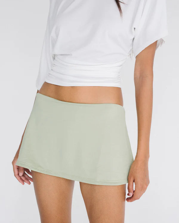Micro Skort - Pistachio
