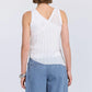 Duality Layered Tank - White