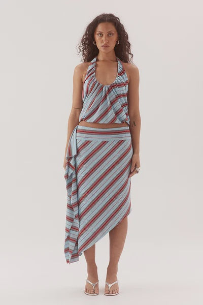 Zumi Stripe Top - Zumi Stripe Blue