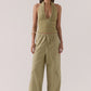 ALORA TOP - OLIVE