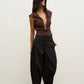 RANI TOP - CHOCOLATE