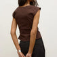 RANI TOP - CHOCOLATE