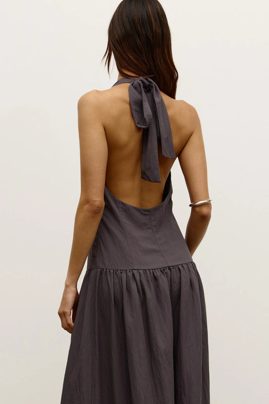SOLANA MAXI DRESS - SLATE